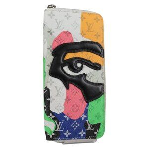 LOUIS VUITTON Monogram LV Portrait Zippy Wallet Vertical M82590 LV Auth 127987M